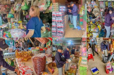 មន្រ្តីជំនាញ ក.ប.ប. ដកហូតបាននូវទំនិញខូចគុណភាពដែលបានដាក់លក់នៅលើទីផ្សារប្រមាណ ជិត ១០០គីឡូក្រាម