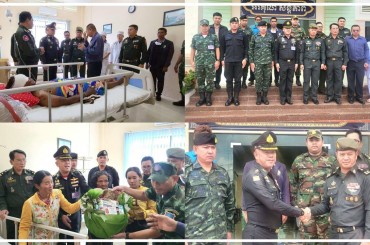 កងទ័ពថៃអរគុណនូវវីរភាពកងទ័ពកម្ពុជា បានខិតខំជួយសង្គ្រោះជនជាតិថៃរងគ្រោះដោយសារគ្រាប់មីន