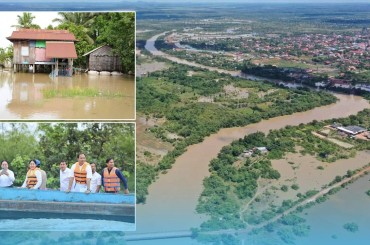 ផ្ទះប្រជាពលរដ្ឋលិចលង់ចំនួន១៤០ខ្នងផ្ទះ ផ្លូវប្រវែង១០.៤២៦ម៉ែត្រ និងស្ពានចំនួន០២កន្លែង ព្រមទាំស្រែស្រូវ១.៩៦៣ហិកតា រងការបំផ្លាញដោយទឹកជំនន់